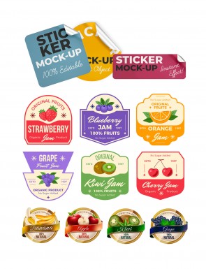 sticker&labels