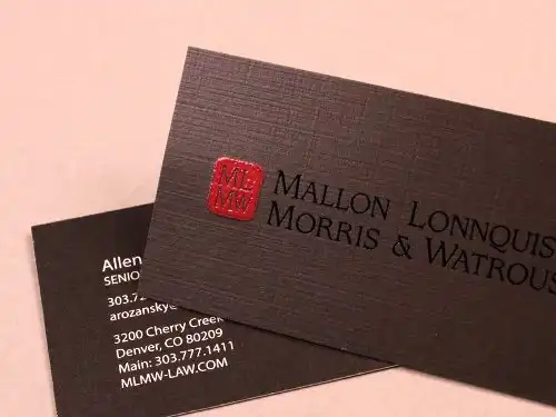 Textured Business Card